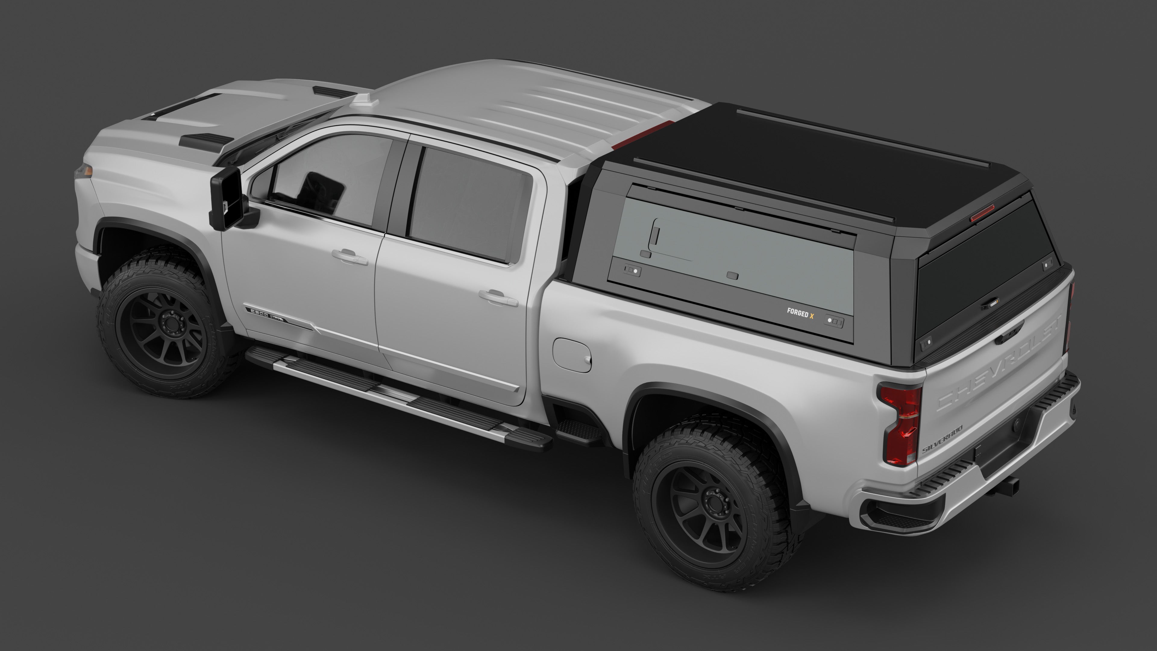 FORGED X ALLOY CANOPY - SILVERADO 2500 HD 2020+ 6'9'' BOX