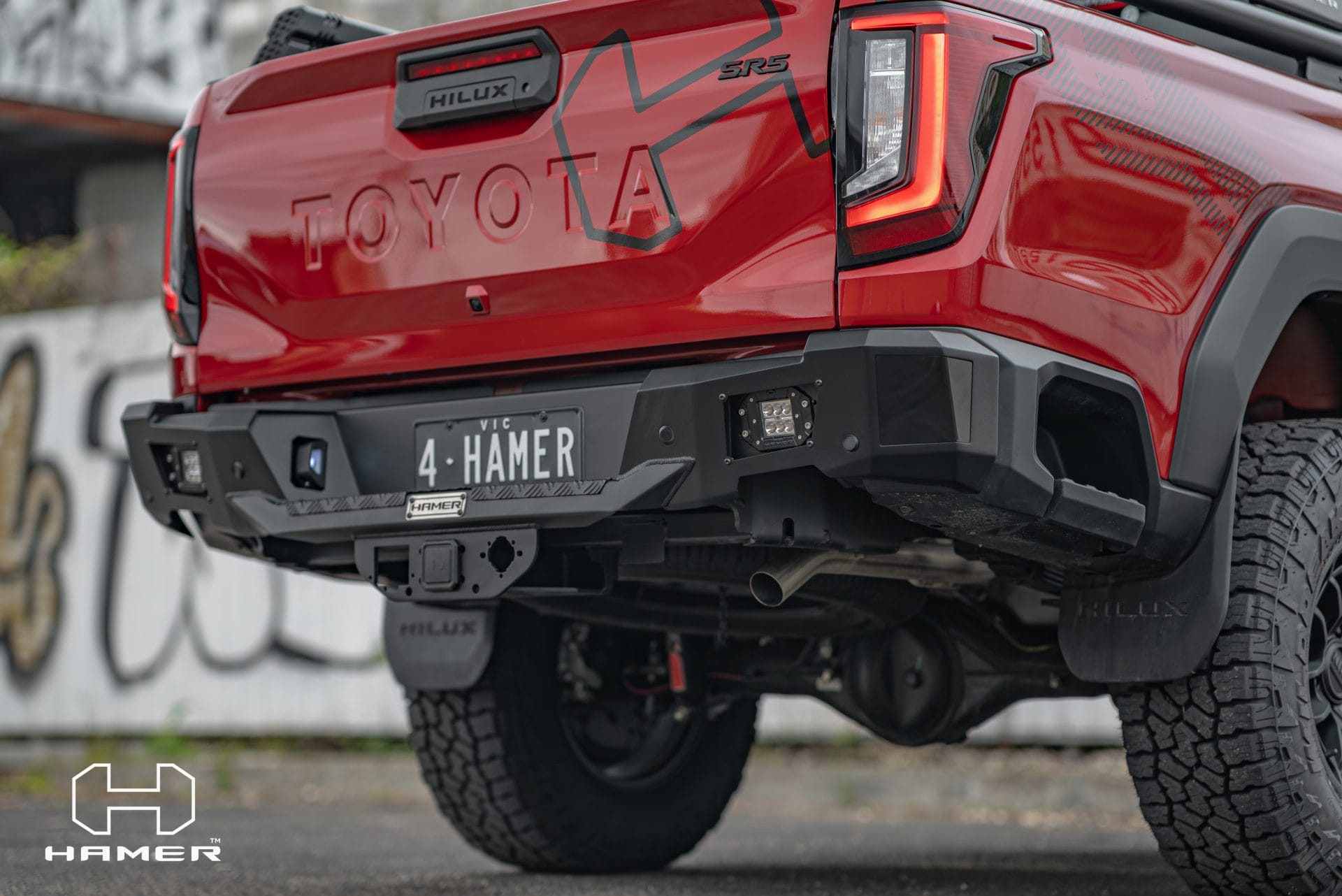 HAMER 4X4 NOVA REAR BAR - TOYOTA HILUX N90 2026+