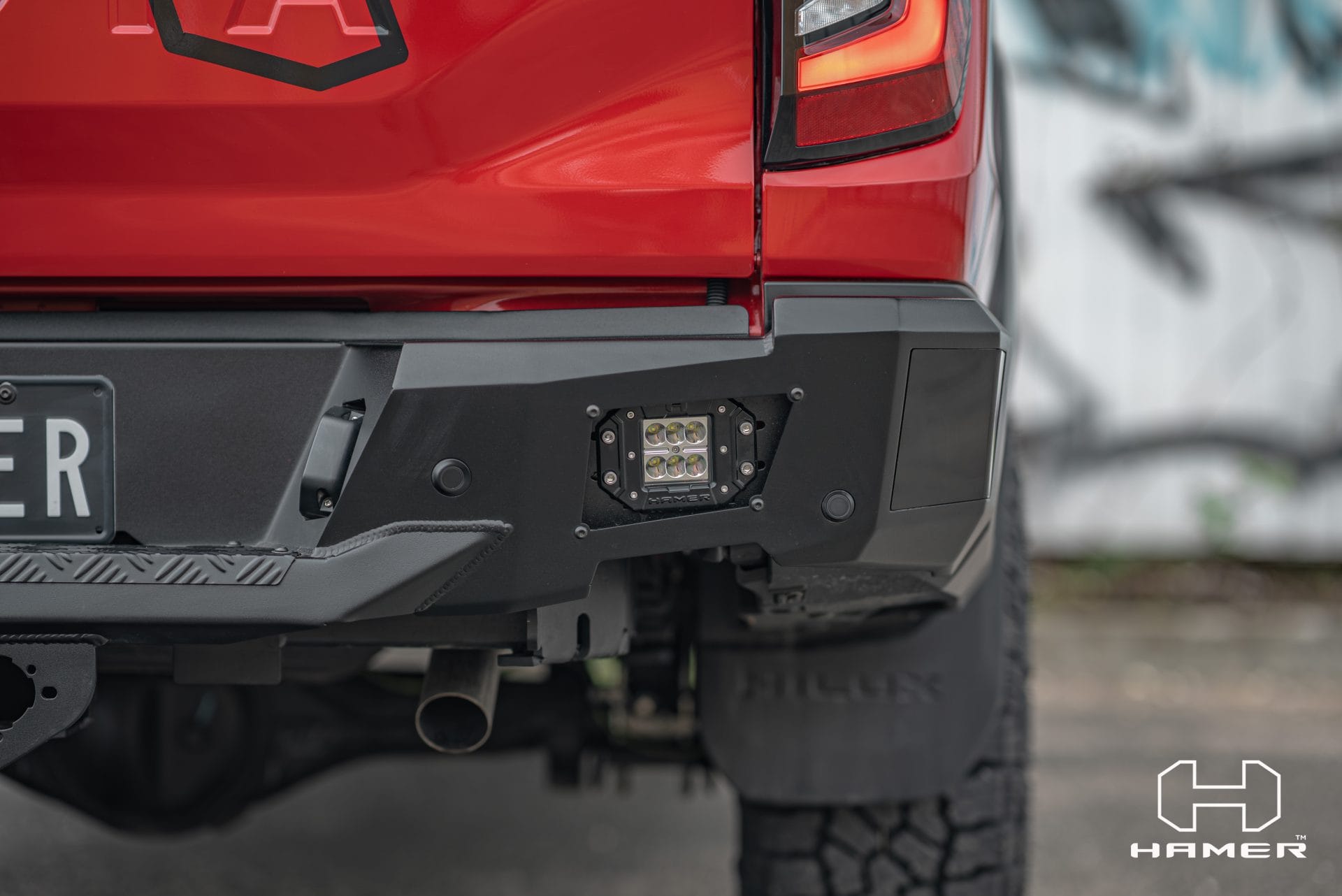 HAMER 4X4 NOVA REAR BAR - TOYOTA HILUX N90 2026+