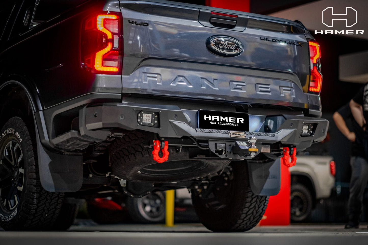 HAMER 4X4 NOVA SERIES REAR BAR - FORD RANGER NEXT GEN 2022+