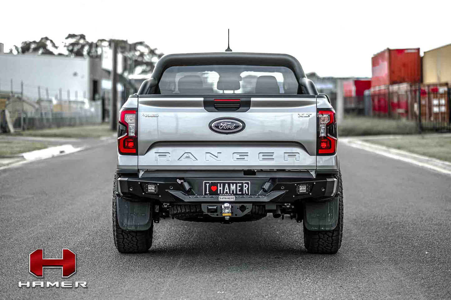 HAMER 4X4 NOVA SERIES REAR BAR - FORD RANGER NEXT GEN 2022+