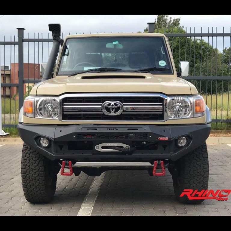 RHINO 4X4 3D EVOLUTION FRONT BAR - LANDCRUISER 79 SERIES 2007-23