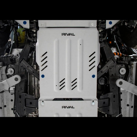 RIVAL 4X4 ALLOY TRANSMISSION BASH PLATE - FORD RANGER NEXT GEN/EVEREST/RAPTOR/VW AMAROK 2023+