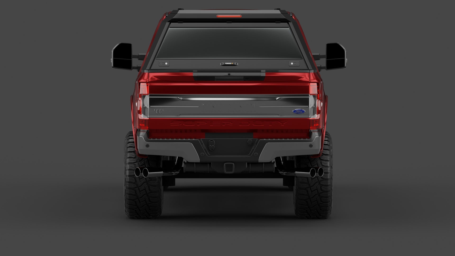 FORGED X ALLOY CANOPY - FORD F-350 SUPER DUTY 2017+ 6.75'' BOX