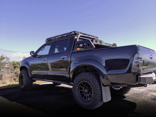 TRAILMAX ALLOY ROOF RACK SYSTEM - TOYOTA HILUX 2012 - 2015 DUAL CAB