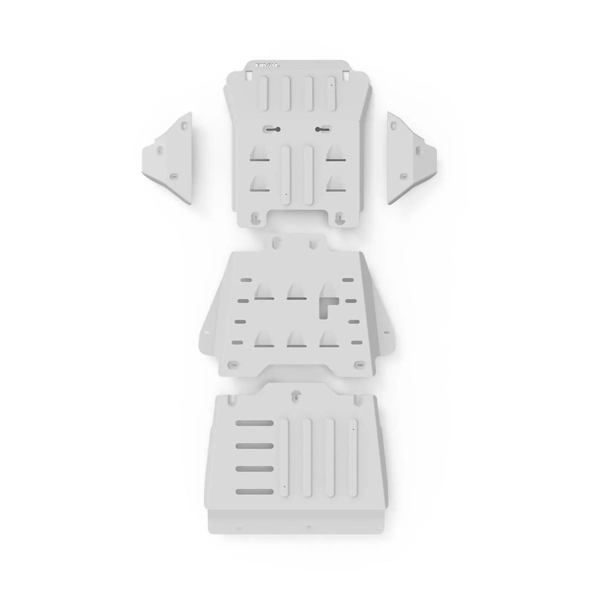 RIVAL 4X4 ALLOY SET OF 3 BASH PLATES - ENGINE, TRANSMISSION & TRANSFER CASE - ISUZU DMAX/MAZDA BT50 2021+