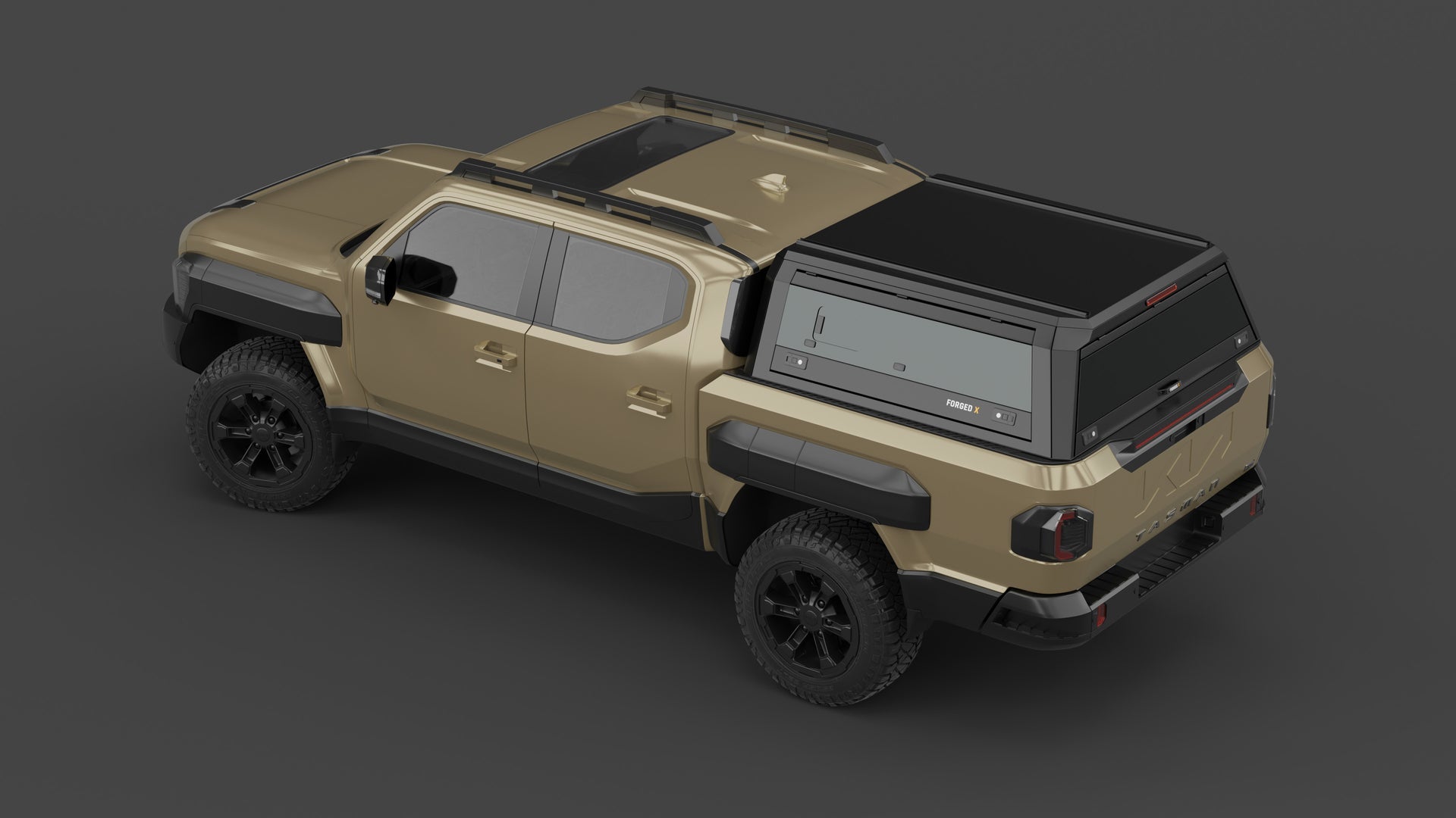 FORGED X ALLOY CANOPY - KIA TASMAN 2025+