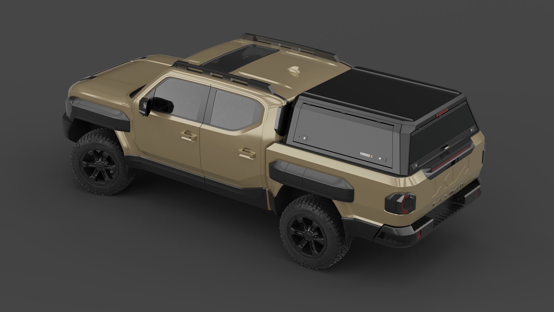 FORGED X ALLOY CANOPY - KIA TASMAN 2025+