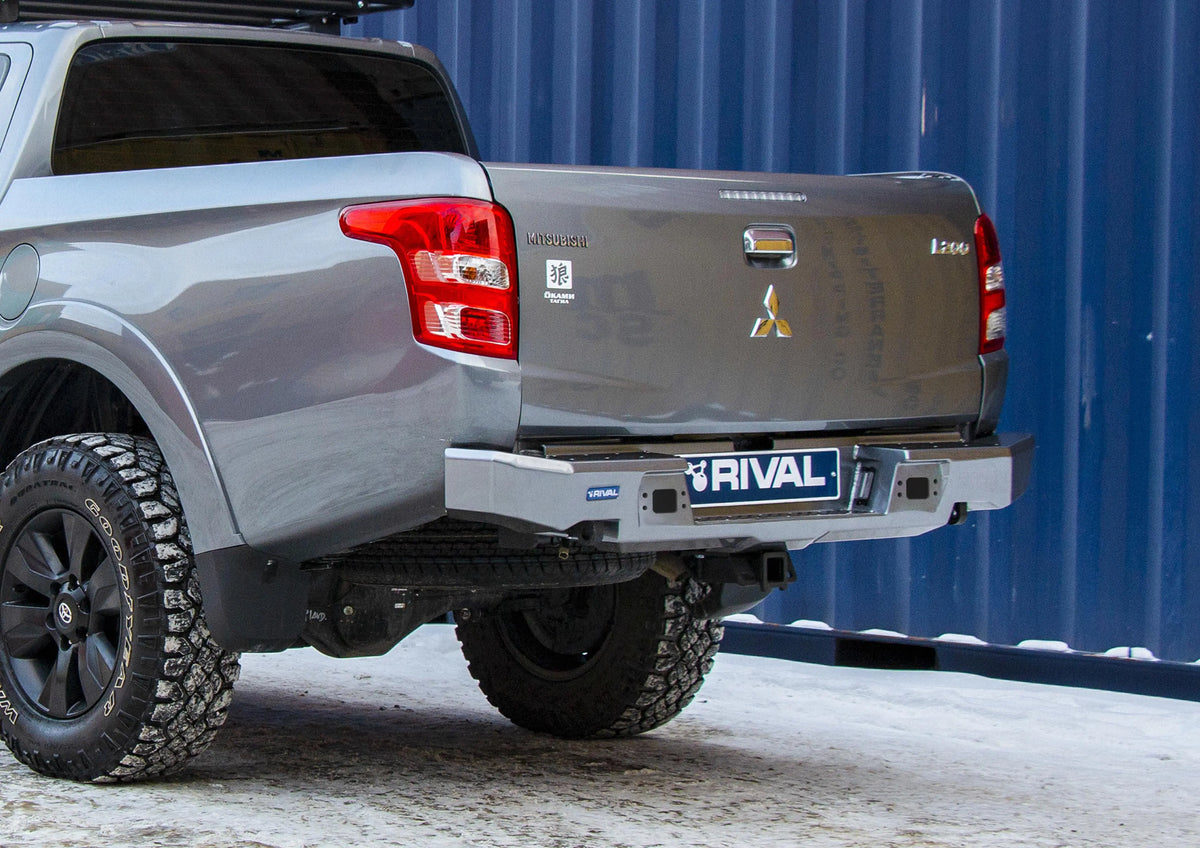 RIVAL 4X4 REAR ALLOY BAR - MITSUBISHI TRITON MQ 2015-2019