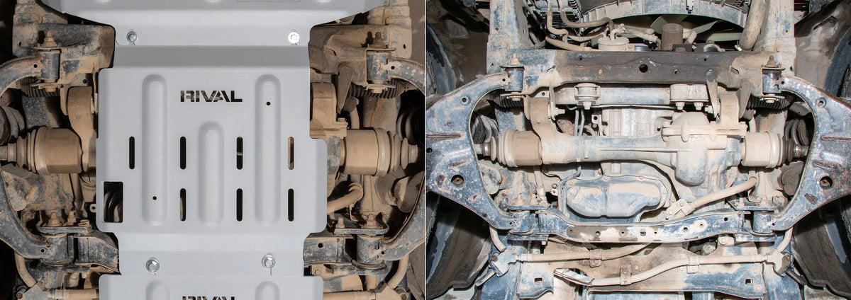RIVAL 4X4 ALLOY ENGINE BASH PLATE - PATROL Y62