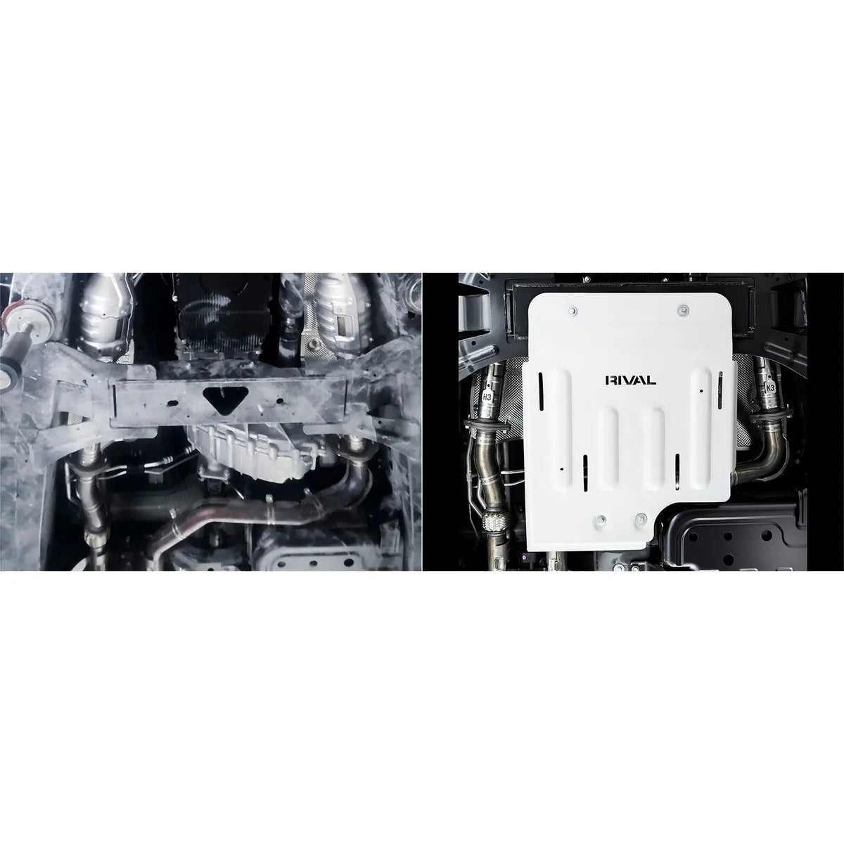 RIVAL 4X4 ALLOY TRANSFER CASE BASH PLATE - NISSAN PATROL Y63