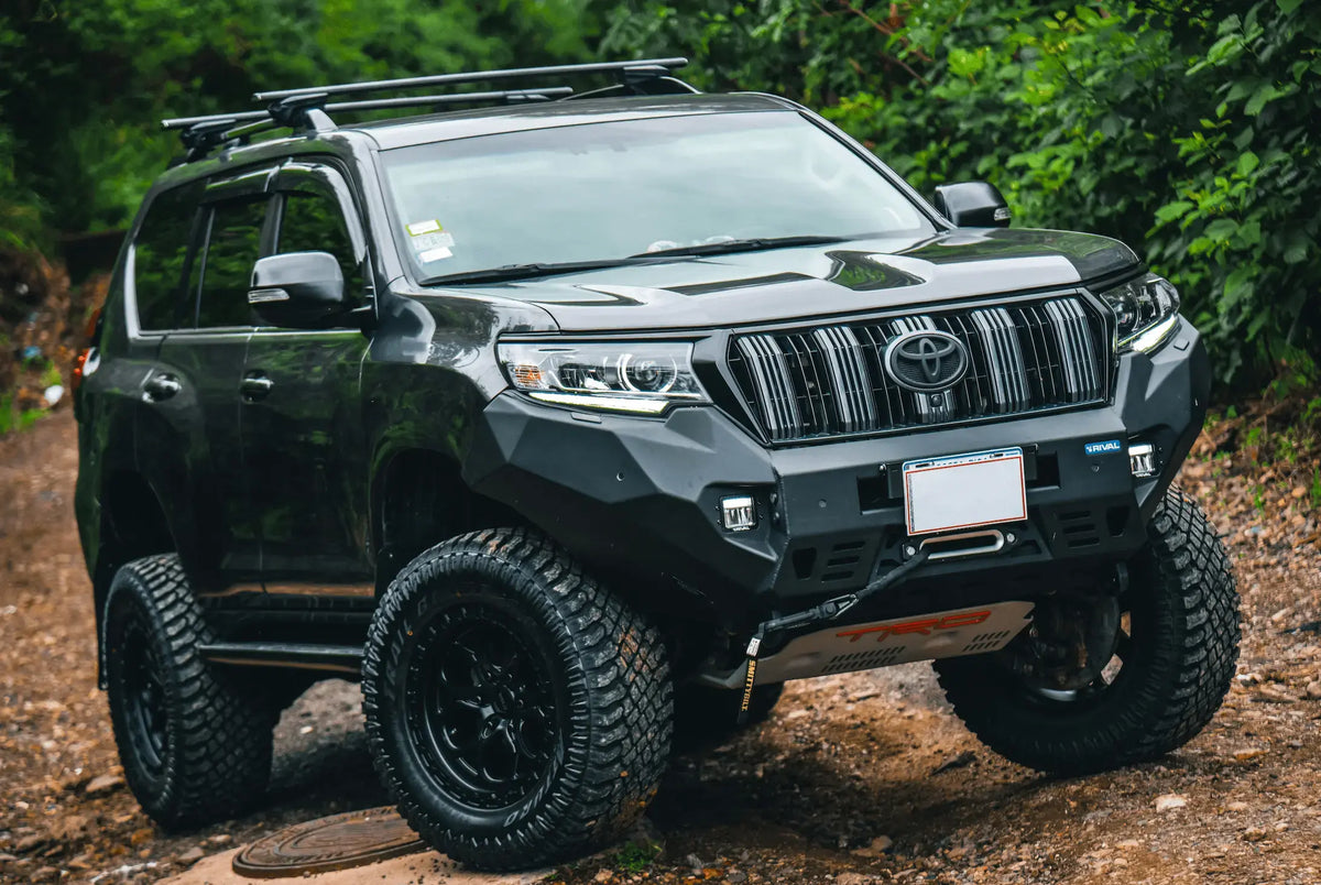 RIVAL 4X4 FRONT ALLOY BAR - TOYOTA PRADO 150 2018-2023