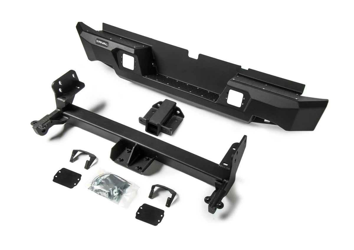 RIVAL 4X4 REAR ALLOY BAR - ISUZU DMAX 2017-2019