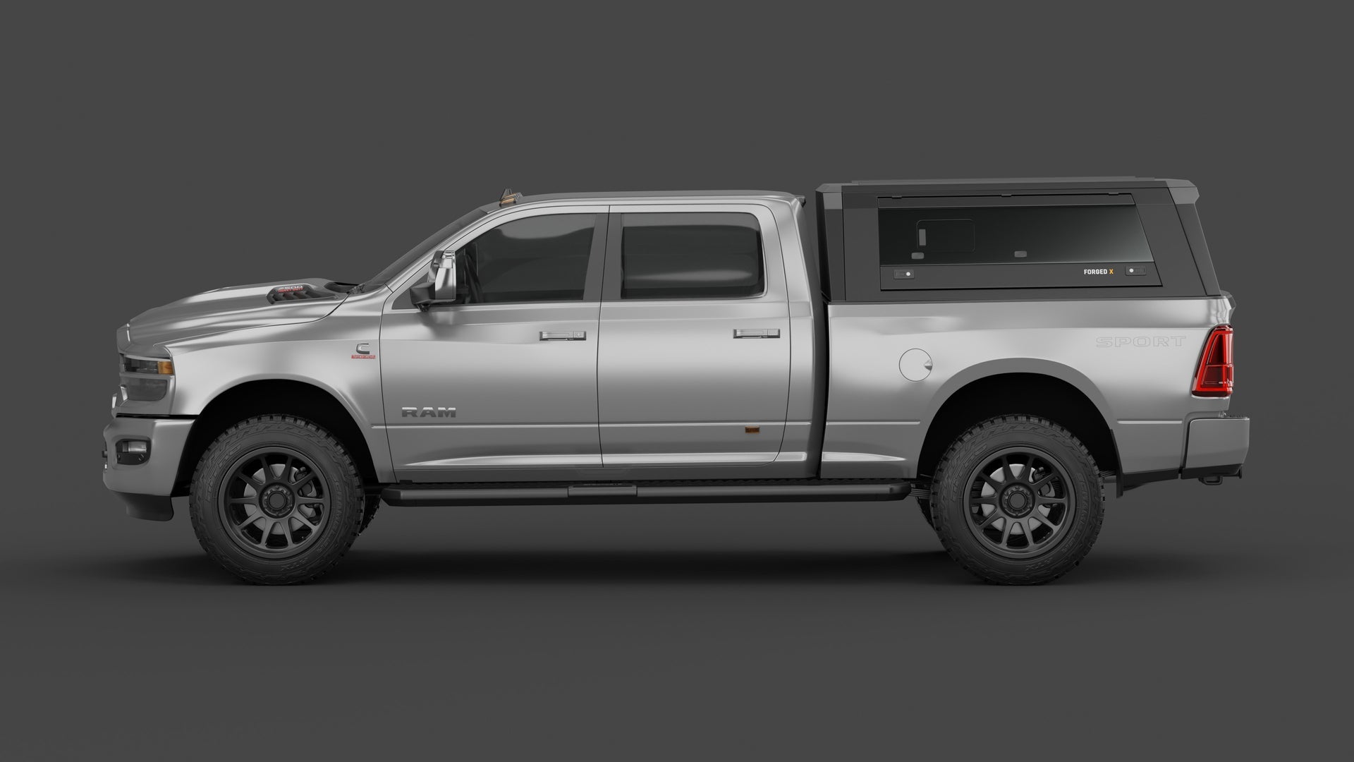 FORGED X ALLOY CANOPY - RAM 2500 DJ 6'4'' 2019+