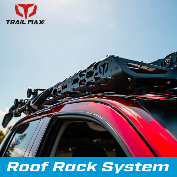 TRAILMAX ALLOY ROOF RACK SYSTEM - TOYOTA HILUX 2018 - 2020