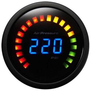 single digital air pressure gauge