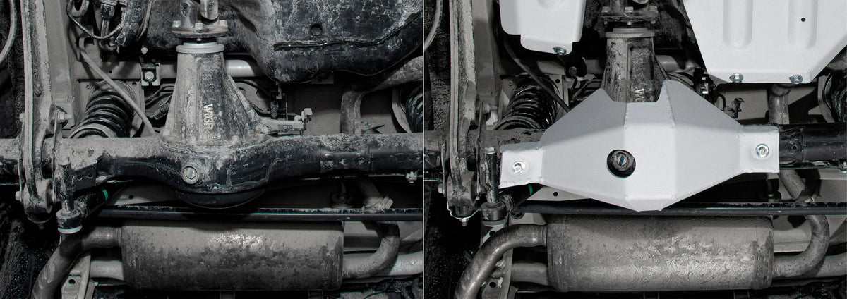 RIVAL 4X4 ALLOY REAR DIFF BASH PLATE - SUZUKI JIMNY 2018+