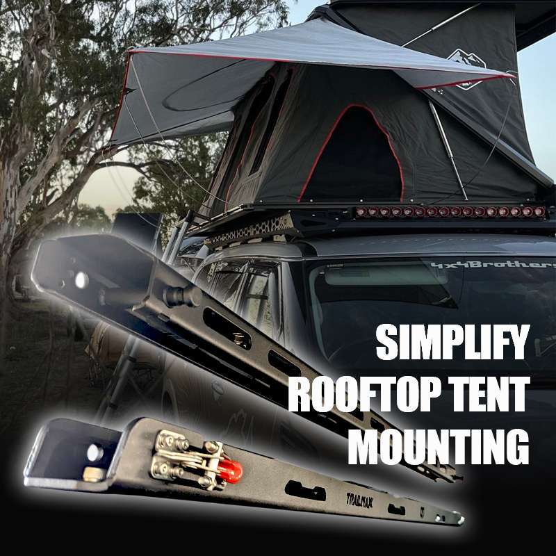TRAILMAX QUICK RELEASE ROOF TOP TENT MOUNTING BRACKETS