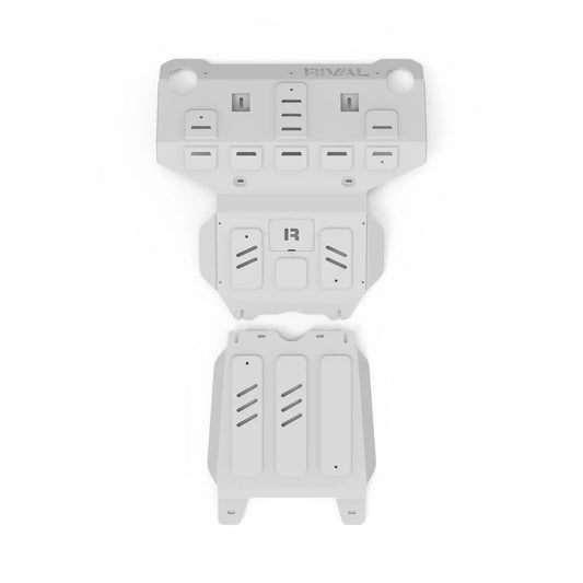 RIVAL 4X4 SET OF 3 BASH PLATES - RADIATOR, ENGINE & TRANSMISSION - TOYOTA HILUX 2015-2025
