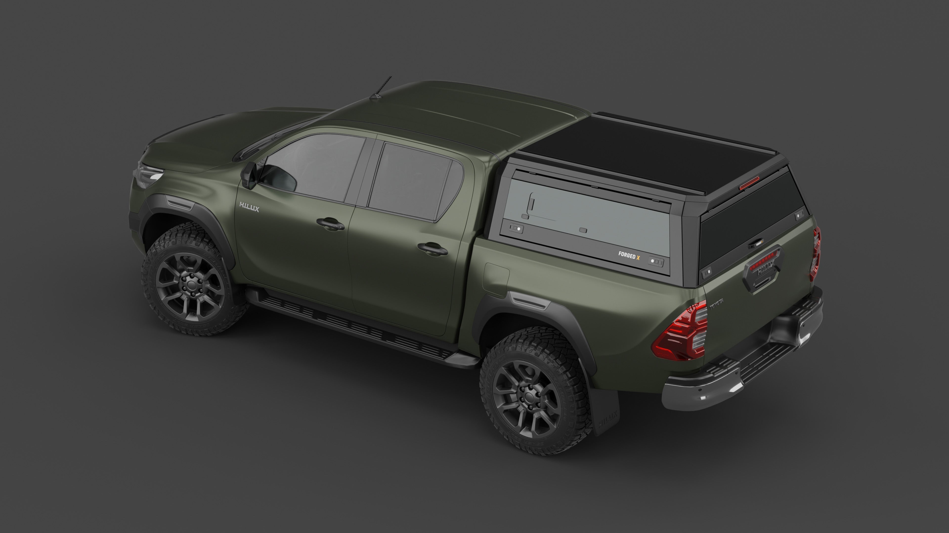 FORGED X ALLOY CANOPY - TOYOTA HILUX N80 2015-2025