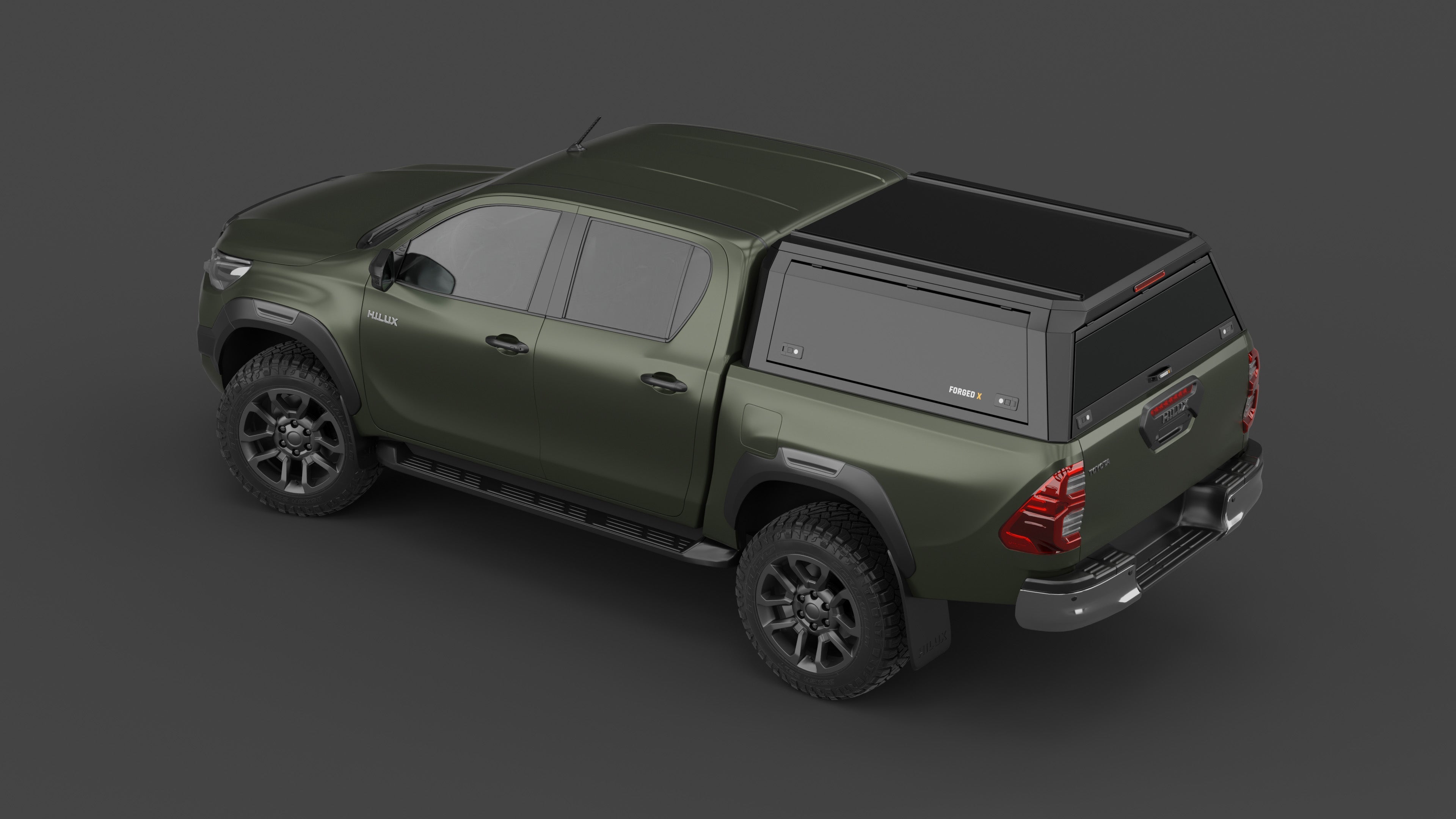 FORGED X ALLOY CANOPY - TOYOTA HILUX N80 2015-2025