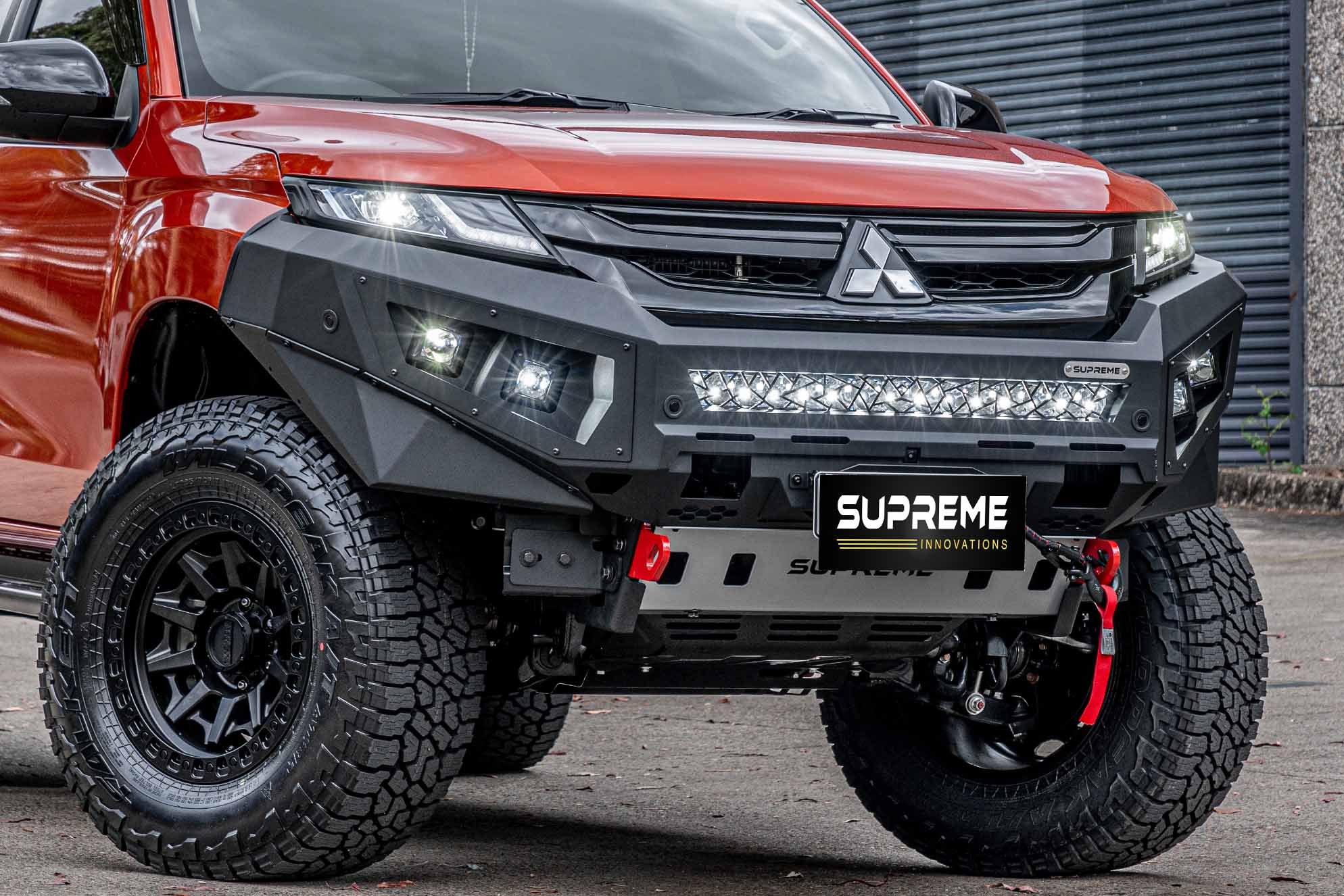 SUPREME X-SERIES BULL BAR - MITSUBISHI TRITON MR 2019-2023