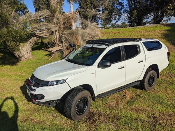 TRAILMAX ALLOY ROOF RACK SYSTEM - MITSUBISHI MR TRITON DUAL CAB