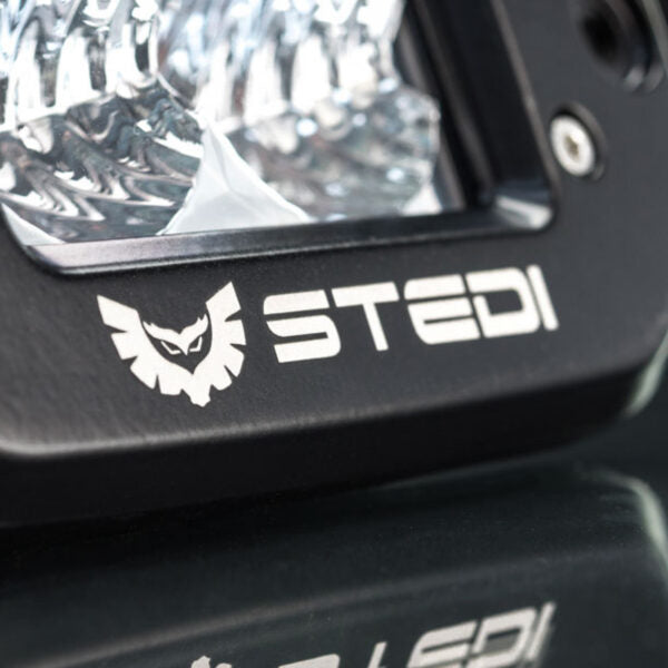 c-4 black edition flush mount led light
