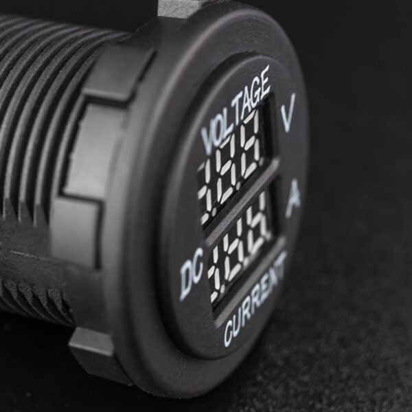 dual display 4x4 volt amp meter gauge