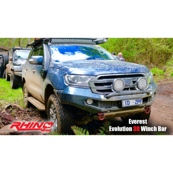 RHINO 4X4 3D EVOLUTION FRONT BAR - FORD EVEREST 2015-2018