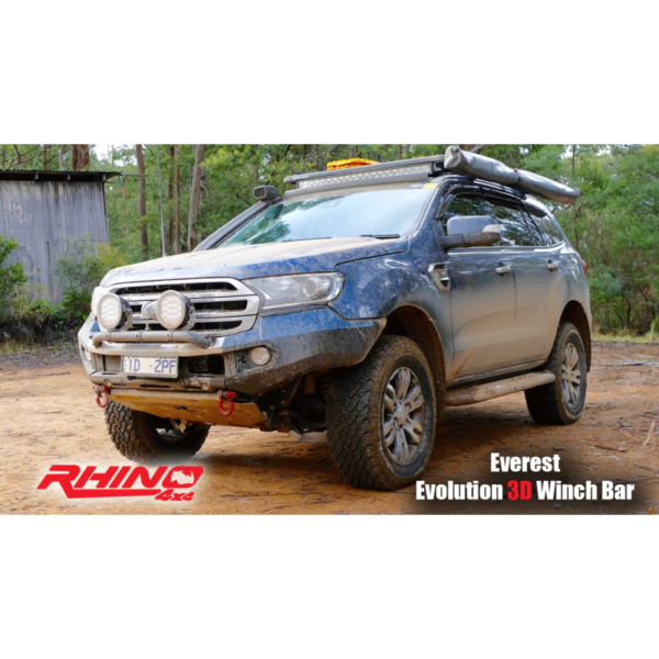 RHINO 4X4 3D EVOLUTION FRONT BAR - FORD EVEREST 2015-2018