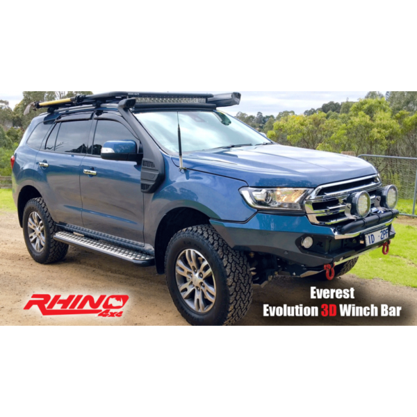 RHINO 4X4 3D EVOLUTION FRONT BAR - FORD EVEREST 2015-2018