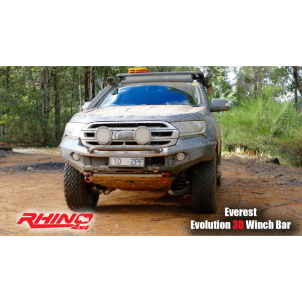 RHINO 4X4 3D EVOLUTION FRONT BAR - FORD EVEREST 2015-2018