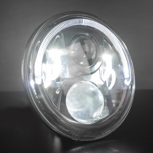 stedi 7-inch carbon black led headlight