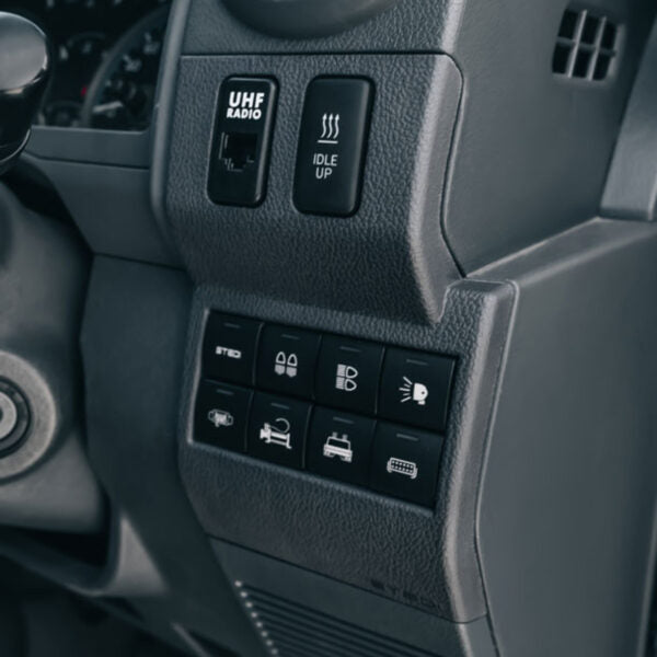 switch fascia panel to suit toyota