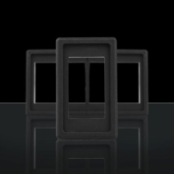 switch panel holder housing for rocker switches