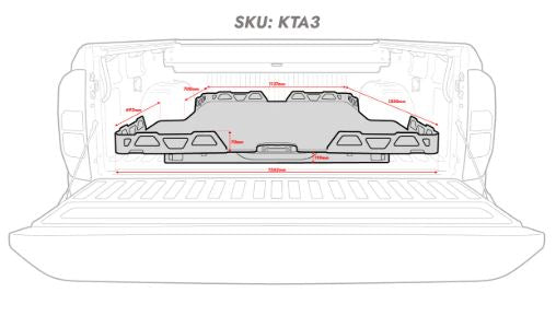 HSP TRAY SLIDE - KIA TASMAN