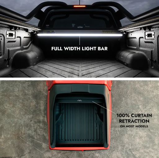 HSP ROLL R COVER - TOYOTA HILUX 2026+ WITH SPORTS BAR